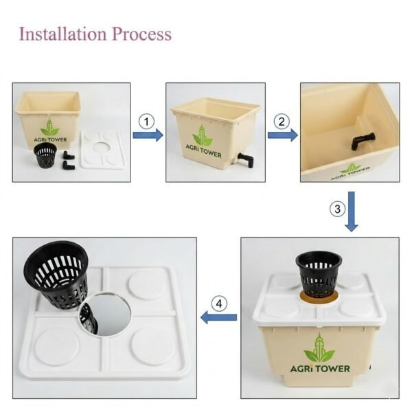 Agri Tower Solo - Hydroponic System