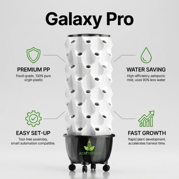 Agri Tower Galaxy Pro - Smart Hydroponic System for Villas in New Cairo