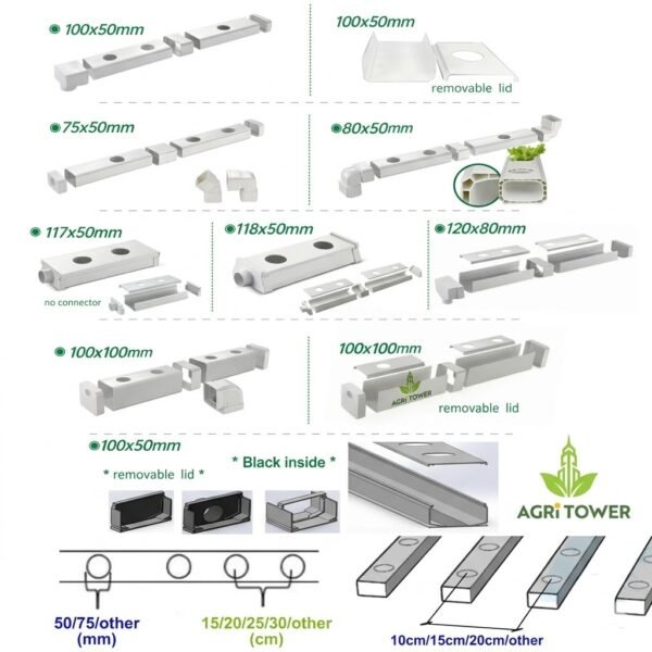 Agri Tower H-Pro System technical specifications and parts list