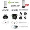 Agri Tower Galaxy X Max Home Aeroponic System in Egypt