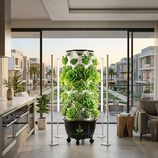 Agri Tower Galaxy X Max Home Aeroponic System in Egypt