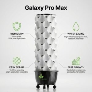 Agri Tower - Galaxy Pro Max Premium Smart System 80 Hole