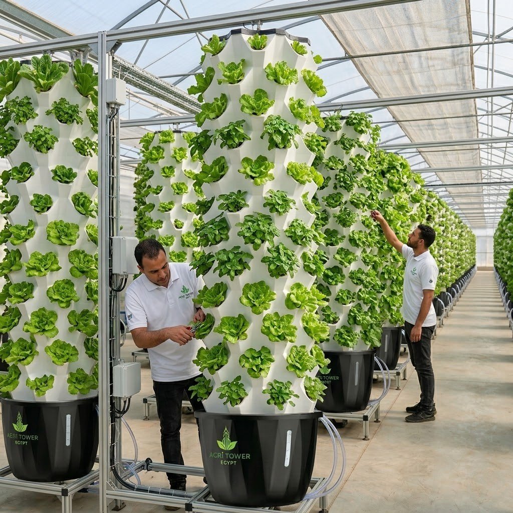 Agri Tower Galaxy X Max Home Aeroponic System in Egypt