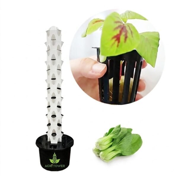 Agri Tower Star-Petal Detail - Easy Planting Slots