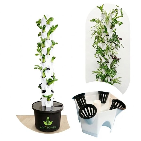 Agri Tower Star-Petal Detail - Easy Planting Slots