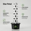Agri Tower Star-Petal - 8 Layer Indoor Hydroponic Tower System