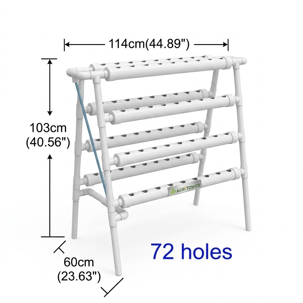 Agri Tower Terra-A System Dimensions and Layout
