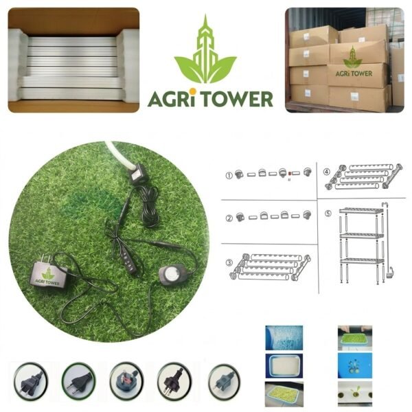 Agri Tower Terra-A System Dimensions and Layout