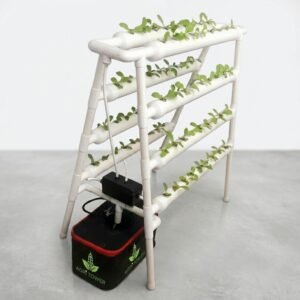 Agri Tower Terra-A - 8 Pipe A-Shape Hydroponic System with 78 Holes