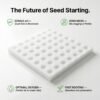 Agri Tower Germination Sponges - Foam for Hydroponic Planting