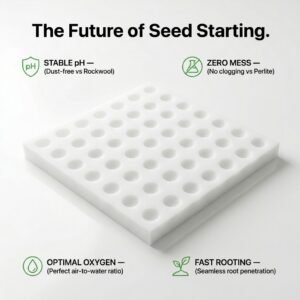 Agri Tower Germination Sponges - Foam for Hydroponic Planting