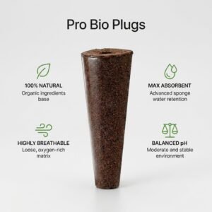 Agri Tower Pro Seedling Starter Plugs, high-grade hydroponic germination sponges.