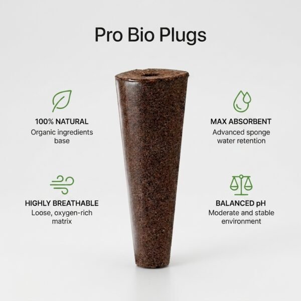 Agri Tower Pro Seedling Starter Plugs, high-grade hydroponic germination sponges.