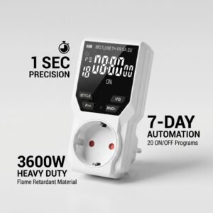 Agri Tower Pro Smart Digital Timer with LCD display and programmable 7-day switch