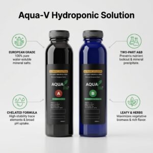 Aqua-v Hydroponics Nutrient Solution 600ml