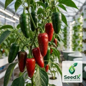 SeedX Jalapeño Hot Pepper Seeds - Hybrid (5g)